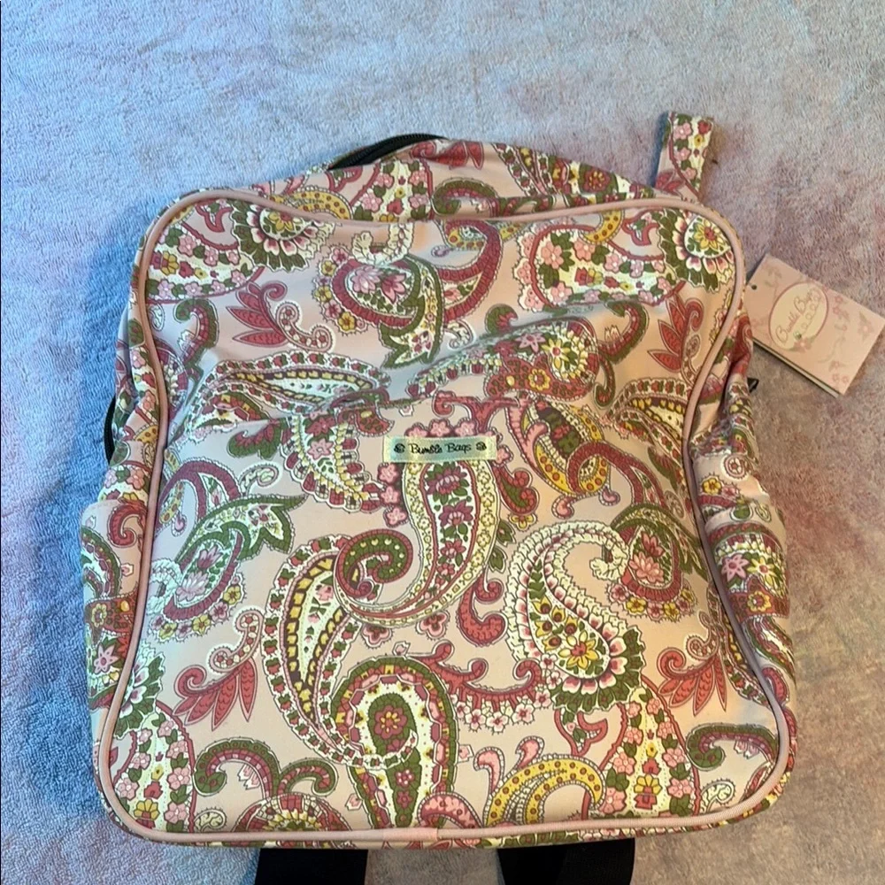 Vintage Bumble Bags Charming Paisley Baby Bag - Picture 1 of 5